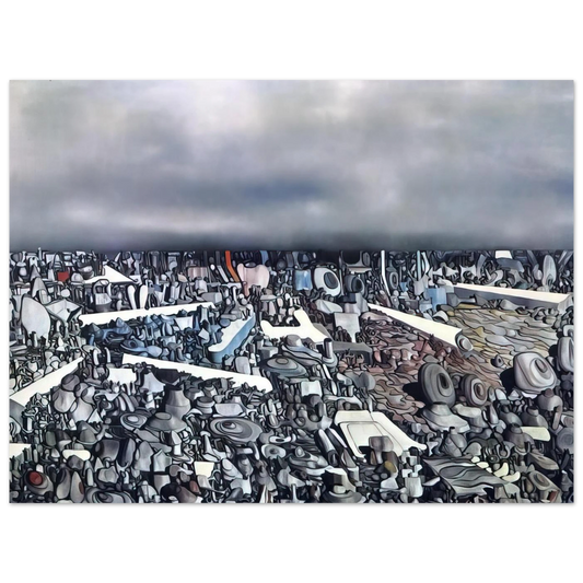 Multiplication Of The Arcs by Yves Tanguy – art poster, view 2