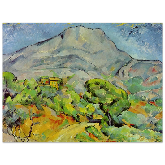 Road Near Mont Sainte-Victoire by Paul Cézanne – art poster, view 2