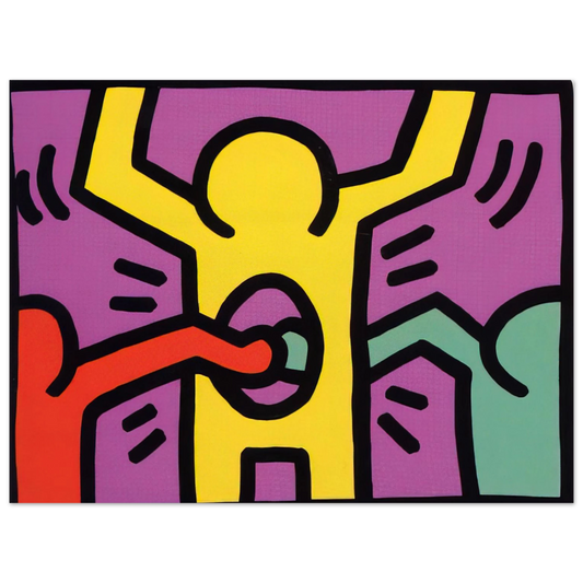 Pop Shop 1 by Keith Haring (1987) – art poster, view 2
