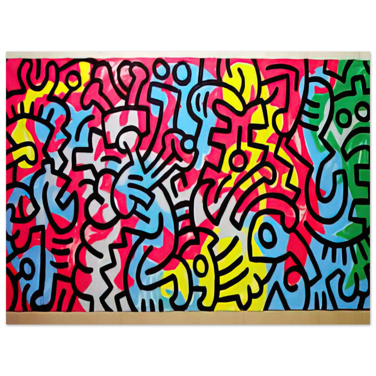 Untitled by Keith Haring (1987) – art poster