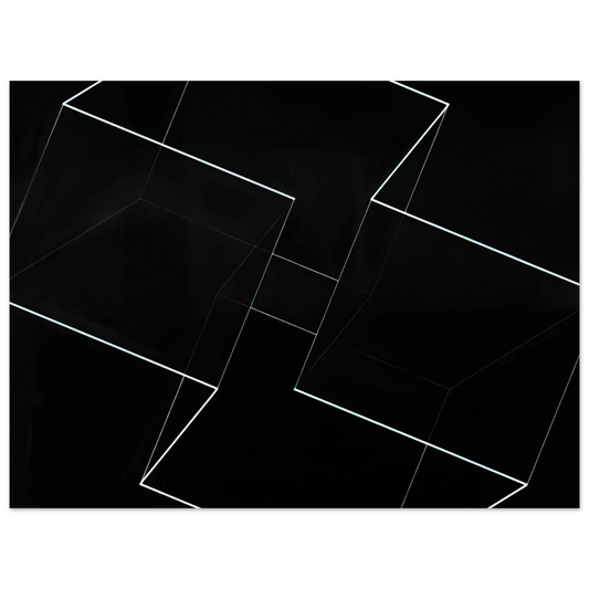 Structural Constellation Alpha by Josef Albers (1954) – art poster, view 2