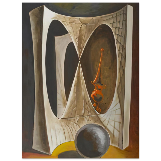 Diderot's Harpsichord Or The Merchant Of Venice by Man Ray – art poster, view 2