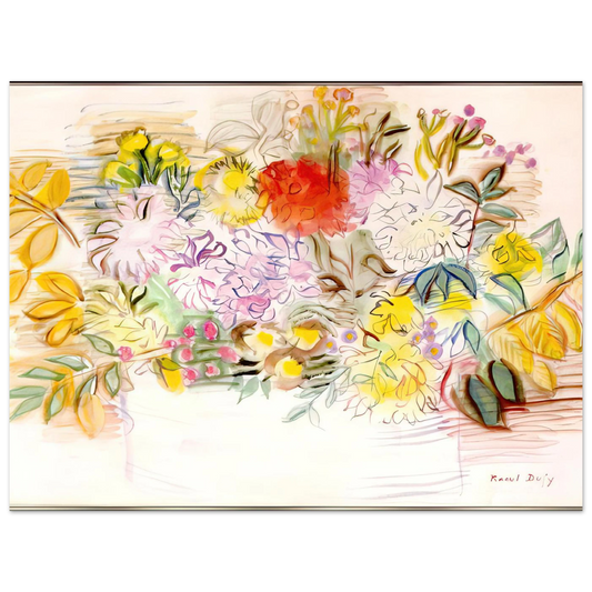 Bouquet Of Flowers by Raoul Dufy – art poster, view 2