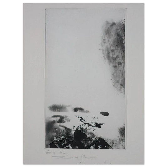 Waiting For A Holiday by Zao Wou-Ki (1974) – art poster, view 2