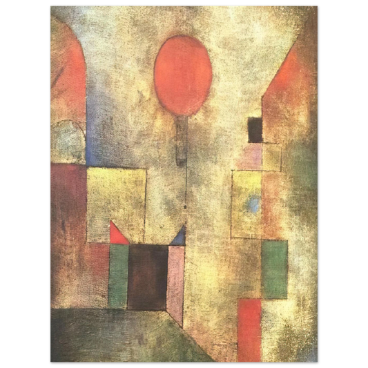 Red Balloon by Paul Klee (1922) – art poster, view 2