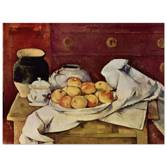 Still Life With A Chest Of Drawers by Paul Cézanne – art poster, view 2