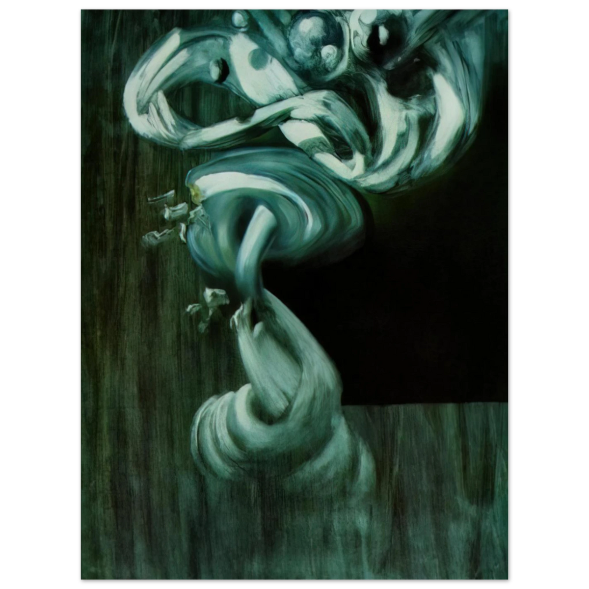 Study For A Fruit Bowl In Still Life Fast Moving by Salvador Dali – art poster
