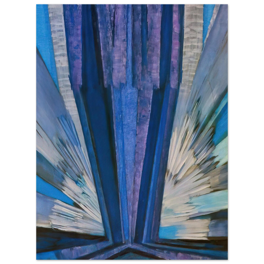 Blue by Frantisek Kupka – art poster, view 2