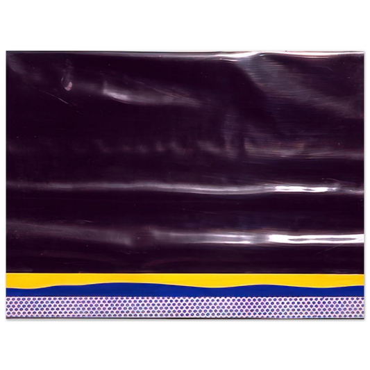 Yellow Landscape by Roy Lichtenstein (1965) – art poster, view 2