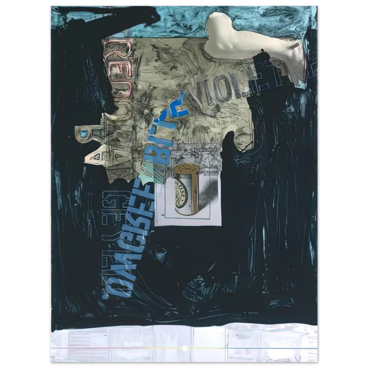 Decoy by Jasper Johns (1971) – art poster, view 2