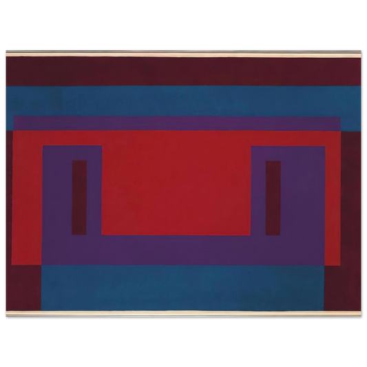 Red Wall by Josef Albers (1956) – art poster, view 2