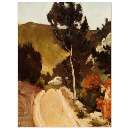 Road In Provence by Paul Cézanne – art poster, view 2