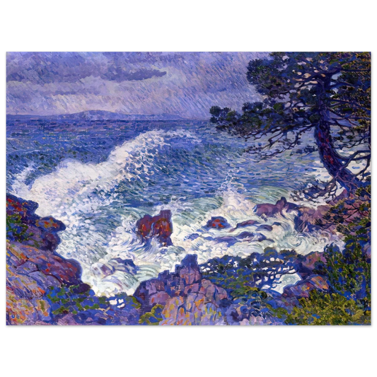 East Wind by Theo van Rysselberghe (1904) – art poster, view 2