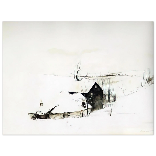 The Corner by Andrew Wyeth – art poster, view 2