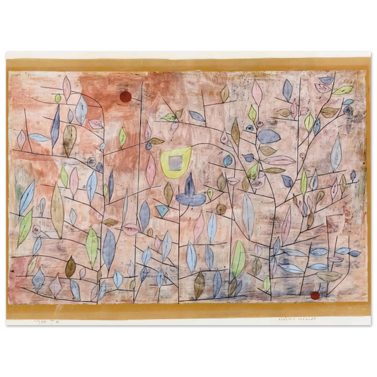 Sparse Foliage by Paul Klee (1934) – art poster, view 2
