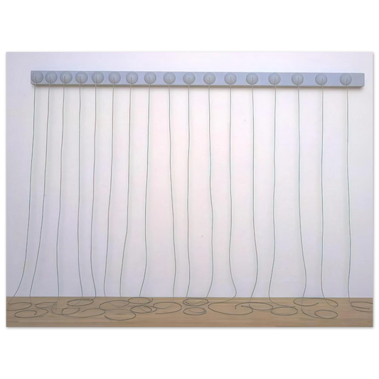 Addendum by Eva Hesse (1967) – art poster, view 2