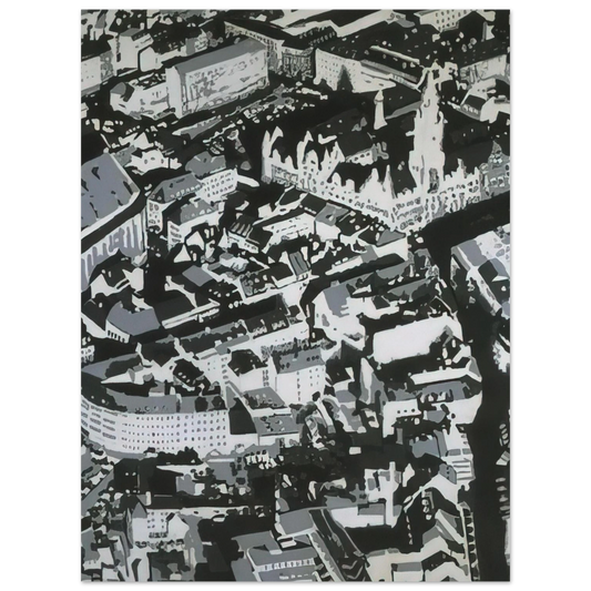 Townscape Mu by Gerhard Richter (1968) – art poster, view 2