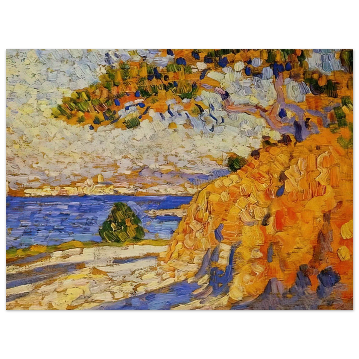 Midi Landscape by Theo van Rysselberghe – art poster