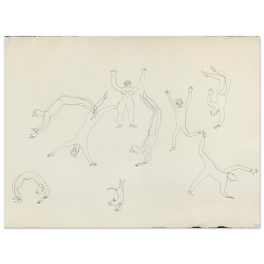 The Tumblers II by Alexander Calder (1931) – art poster, view 2