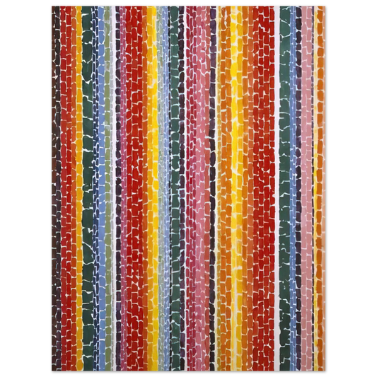Earth Sermon Beauty Love And Peace by Alma Woodsey Thomas (1971) – art poster, view 2