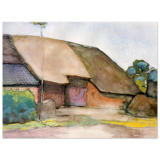 Farm Sun by Piet Mondrian – art poster, view 2