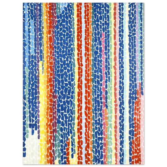 Iris Tulips Jonquils And Crocuses by Alma Woodsey Thomas (1969) – art poster, view 2