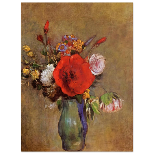 Vase Of Flowers 11 by Odilon Redon – art poster, view 2