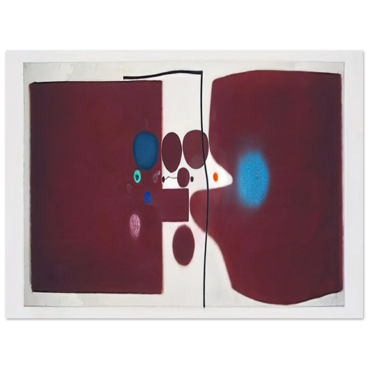 Brown Symphony by Victor Pasmore (1979) – art poster, view 2
