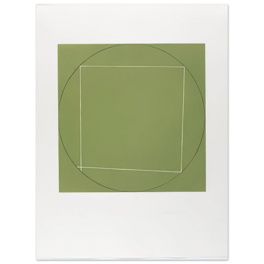 Untitled From Seven Aquatints by Robert Mangold (1973) – art poster, view 2