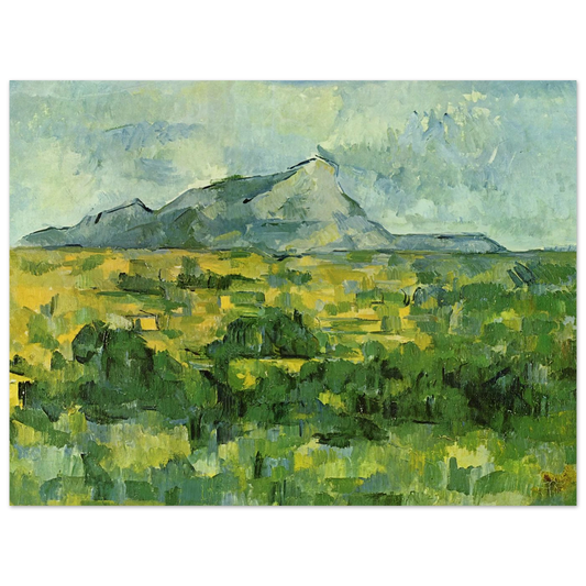 Mont Sainte-Victoire by Paul Cézanne – art poster, view 2