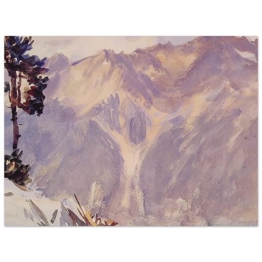 The Tyrol by John Singer Sargent – art poster, view 2