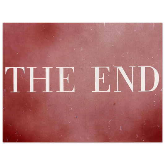 The End 28 by Edward Ruscha (2003) – art poster, view 2