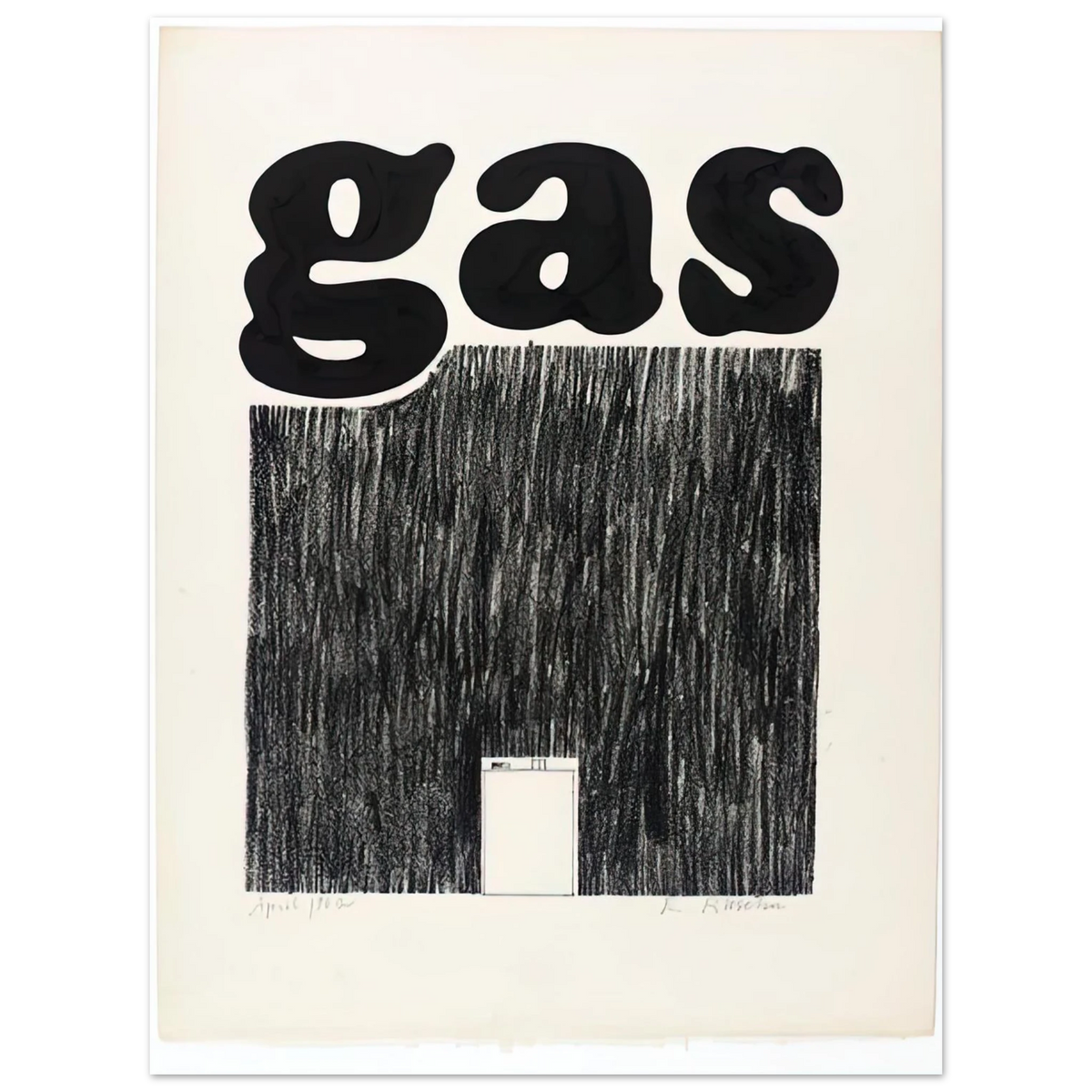 Gas by Edward Ruscha (1962) – art poster