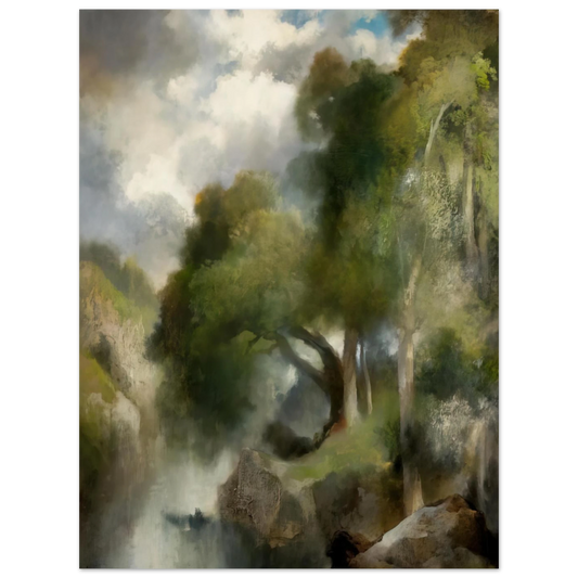 California Landscape by Thomas Moran – art poster, view 2