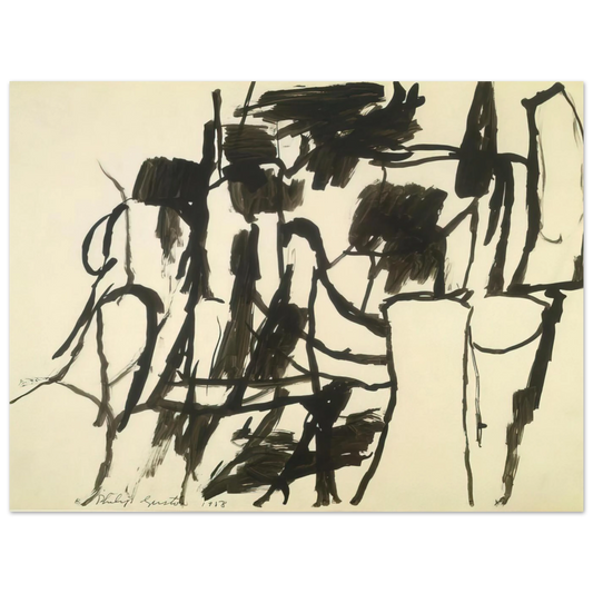 Untitled 4 by Philip Guston – art poster, view 2