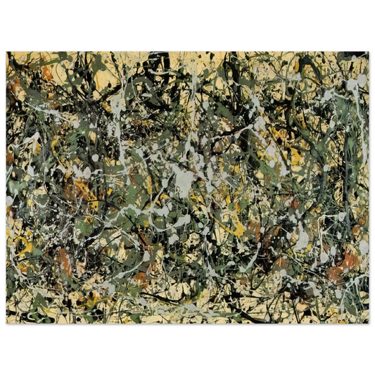 Number 8 by Jackson Pollock (1949) – art poster, view 2