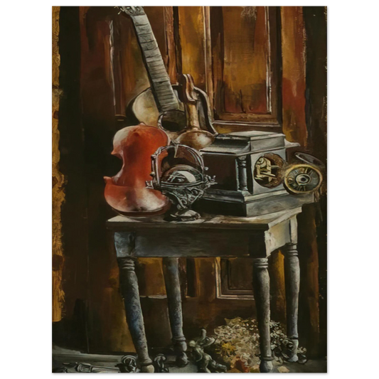 This Ichnolite Of Mine by Ivan Albright – art poster, view 2