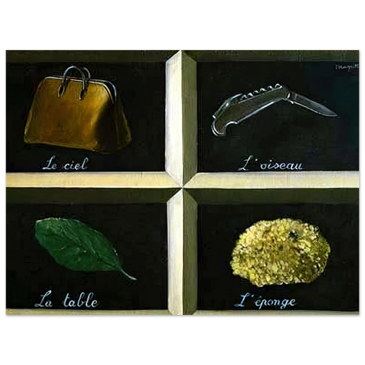 The Interpretation Of Dreams by René Magritte (1927) – art poster, view 2