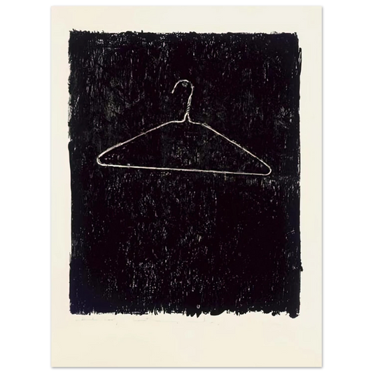 Coat Hanger II by Jasper Johns – art poster, view 2