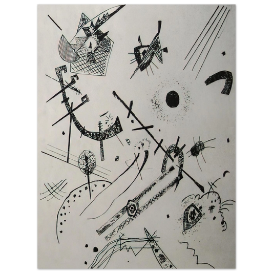 Small Worlds Xi by Wassily Kandinsky (1922) – art poster, view 2