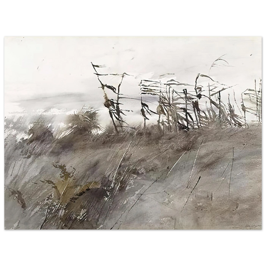 November First by Andrew Wyeth (1950) – art poster, view 2