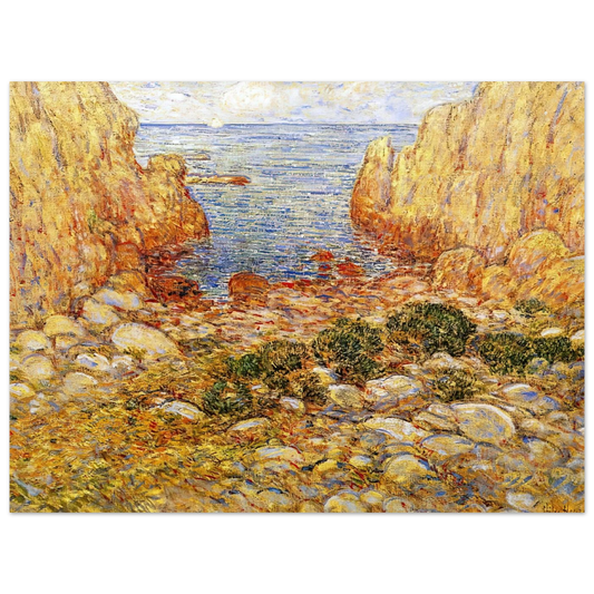 The Gorge - Appledore, Isles Of Shoals by Childe Hassam – art poster, view 2