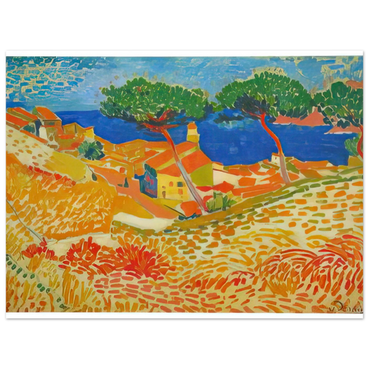 View Of Collioure by Andre Derain (1905) – art poster, view 2