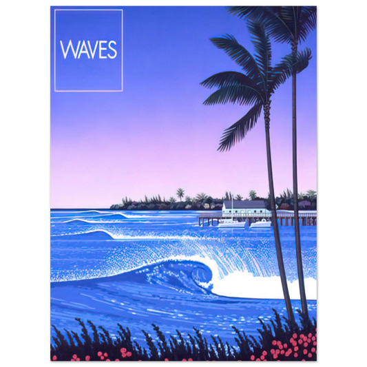 Waves No. 8 by Hiroshi Nagai – art poster, view 2
