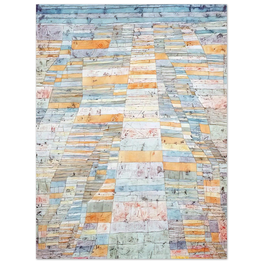 Main Path And Byways by Paul Klee (1929) – art poster, view 2