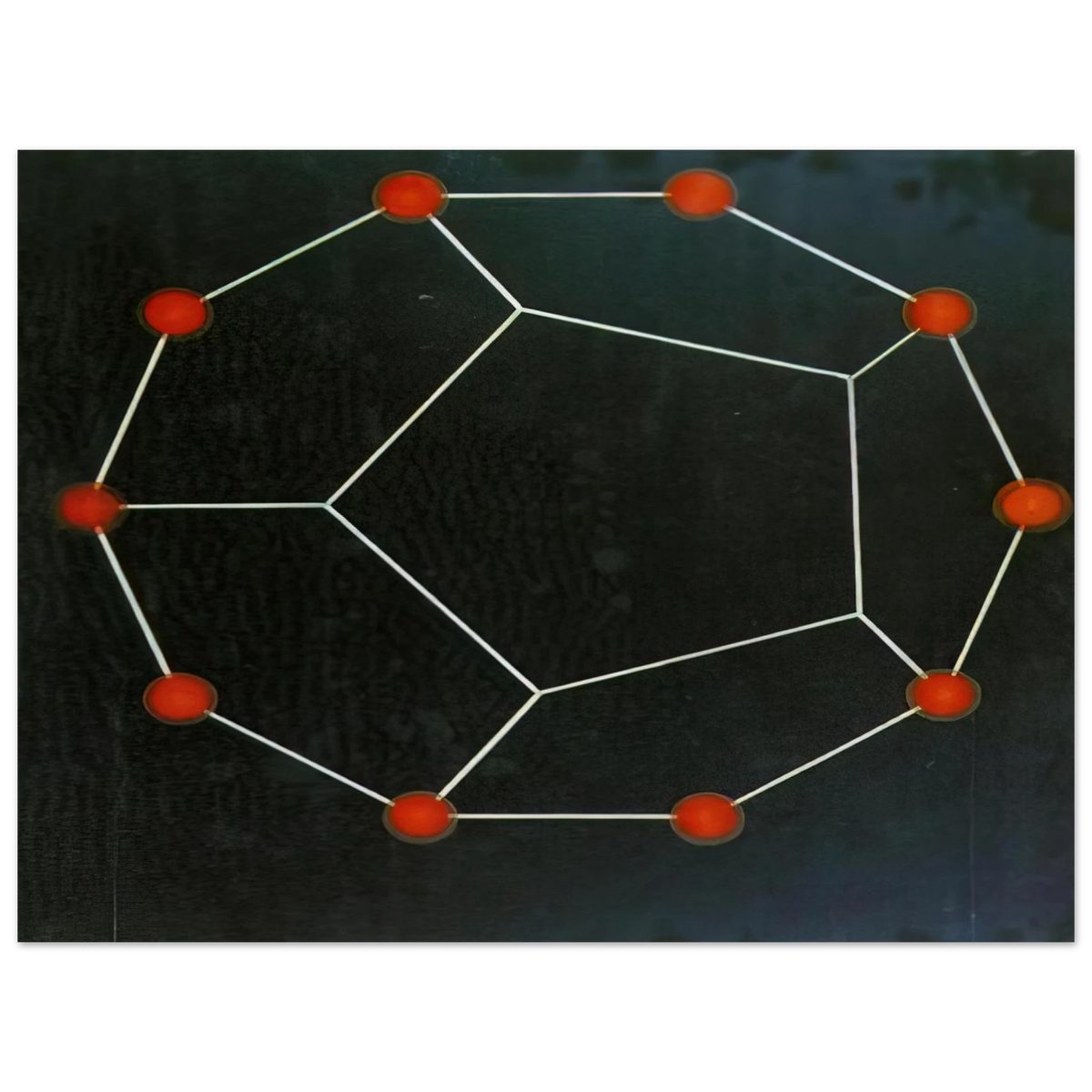Pentagonal Sardana 1 by Salvador Dali – art poster
