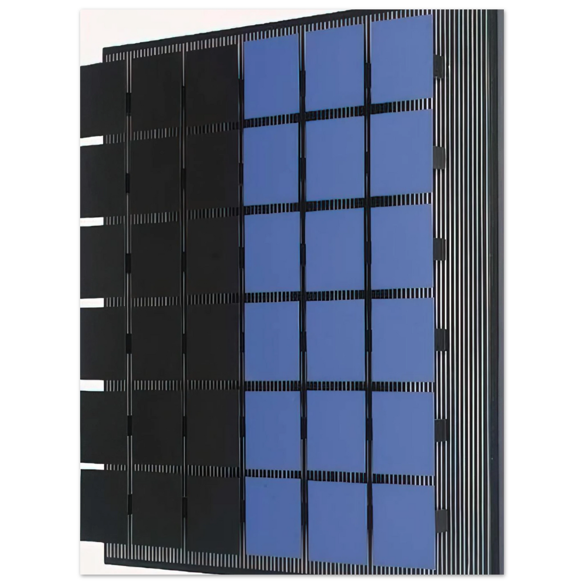 Azul Y Negro by Jesus Rafael Soto – art poster