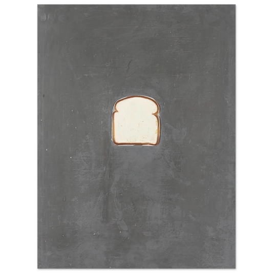 Bread by Jasper Johns (1969) – art poster, view 2