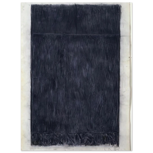 Tennyson by Jasper Johns (1959) – art poster, view 2