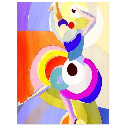 Flamenco Dancer by Sonia Delaunay – art poster, view 2